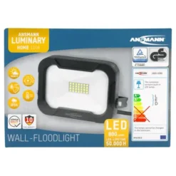 ANSMANN AG Flutlicht WFL800 kabelgebunden 10 W^ Flutlichter