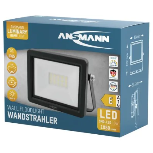 ANSMANN AG Flutlicht WFL10W kabelgebunden 10 W^ Flutlichter