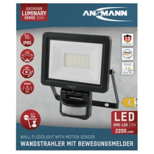ANSMANN AG Flutlicht WFL20W-S kabelgebunden 20 W^ Flutlichter
