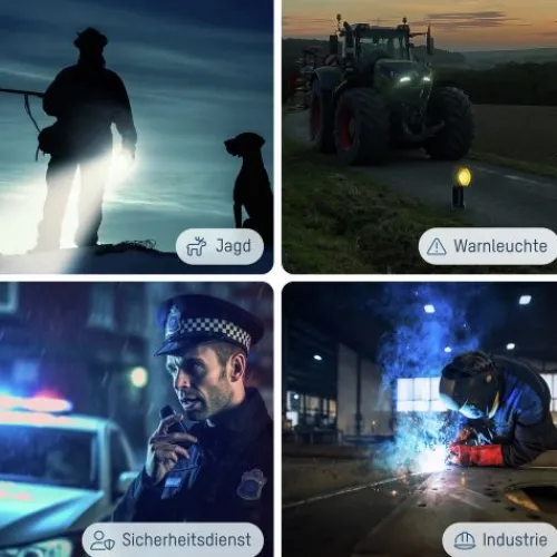 ANSMANN AG Handscheinwerfer Future HS1000FR wiederaufladbar^ Handscheinwerfer