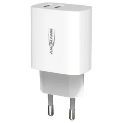 ANSMANN AG Home Charger HC212 weiß / 2,4 A / 12 W / 2 Port^ Usb-ladegeräte