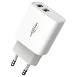 ANSMANN AG Home Charger HC212 weiß / 2,4 A / 12 W / 2 Port^ Usb-ladegeräte