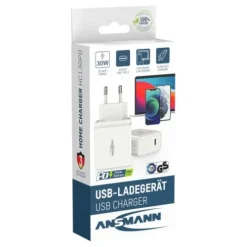 ANSMANN AG Home Charger HC130PD / 3 A / 30 W / 1 Port^ Usb-ladegeräte