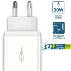 ANSMANN AG Home Charger HC130PD / 3 A / 30 W / 1 Port^ Usb-ladegeräte