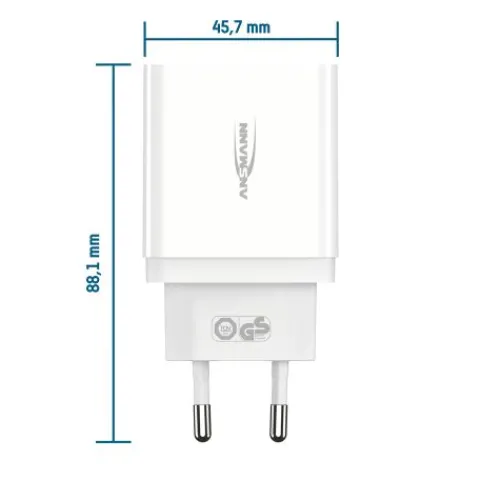 ANSMANN AG Home Charger HC130PD / 3 A / 30 W / 1 Port^ Usb-ladegeräte