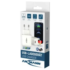 ANSMANN AG Home Charger HC120PD / 3 A / 20 W / 1 Port^ Usb-ladegeräte
