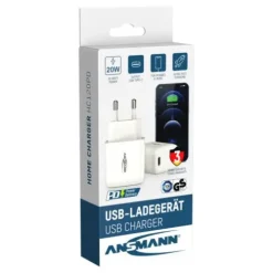 ANSMANN AG Home Charger HC120PD / 3 A / 20 W / 1 Port^ Usb-ladegeräte