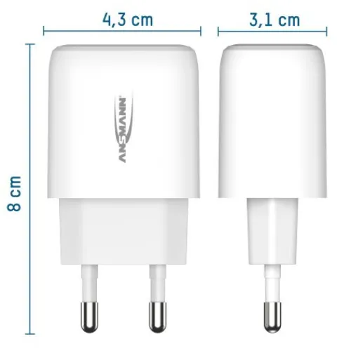ANSMANN AG Home Charger HC120PD / 3 A / 20 W / 1 Port^ Usb-ladegeräte