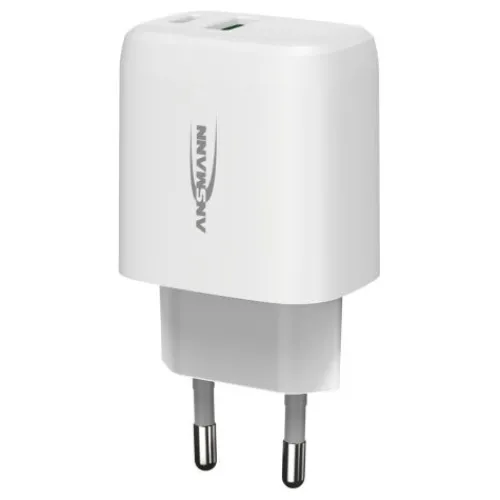 ANSMANN AG Home Charger HC218PD weiß / 3 A / 20 W / 2 Port^ Usb-ladegeräte