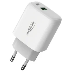 ANSMANN AG Home Charger HC218PD weiß / 3 A / 20 W / 2 Port^ Usb-ladegeräte