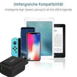 ANSMANN AG Home Charger HC118QC /3 A/18 W/1 Port^ Usb-ladegeräte