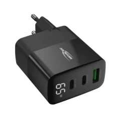 ANSMANN AG Home Charger mit Display HC365PD 65W / 3 A / 65 W / 3 Port^ Usb-ladegeräte