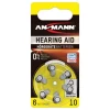 ANSMANN AG Hörgerätebatterien Typ 10 / PR70^ Hörgeräte-batterien