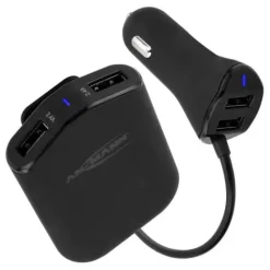 ANSMANN AG In-Car Charger 496 / 9,6 A / 48 W / 4 Port^ Usb-ladegeräte