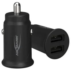 ANSMANN AG In-Car-Charger CC212 / 2,4 A / 12 W / 2 Port^ Usb-ladegeräte