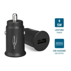 ANSMANN AG In-Car-Charger CC105 / 1 A / 5 W / 1 Port^ Usb-ladegeräte