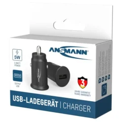 ANSMANN AG In-Car-Charger CC105 / 1 A / 5 W / 1 Port^ Usb-ladegeräte