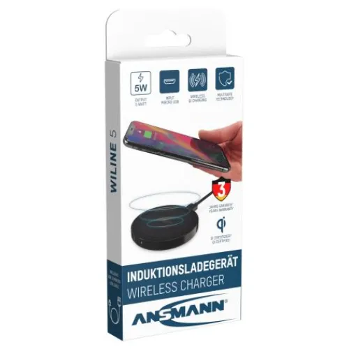 ANSMANN AG Induktions-Ladegerät WiLine 5^ Kabellose Ladegeräte