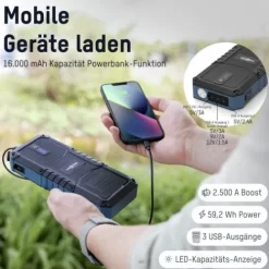 ANSMANN AG Jump Starter 16.0^ Jump Starter