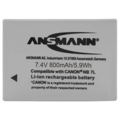 ANSMANN AG Kamera-Akku A-Can NB 7 L^ Kamera-akkus