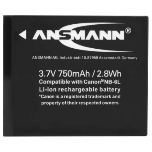 ANSMANN AG Kamera-Akku A-Can NB 6 L^ Kamera-akkus