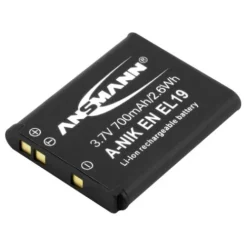 ANSMANN AG Kamera-Akku A-Nik EN EL 19^ Kamera-akkus