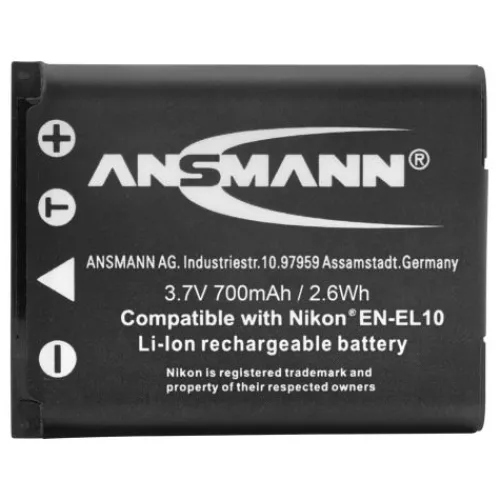 ANSMANN AG Kamera-Akku A-Nik EN EL 10^ Kamera-akkus