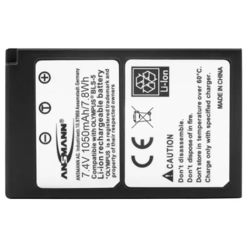ANSMANN AG Kamera-Akku A-Oly BLS 5^ Kamera-akkus