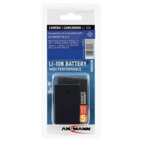 ANSMANN AG Kamera-Akku A-Oly BLS 5^ Kamera-akkus