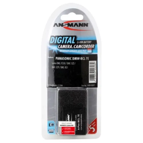 ANSMANN AG Kamera-Akku A-Pan DMW-BCL7E^ Kamera-akkus
