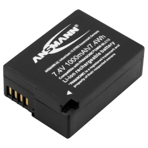 ANSMANN AG Kamera-Akku A-PAN DMW-BLC12^ Kamera-akkus