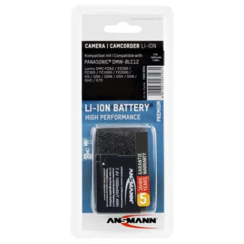 ANSMANN AG Kamera-Akku A-PAN DMW-BLC12^ Kamera-akkus