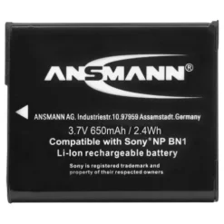 ANSMANN AG Kamera-Akku A-Son NP BN 1^ Kamera-akkus