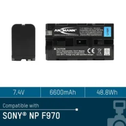 ANSMANN AG Kamera-Akku A-Son NP-F970^ Kamera-akkus