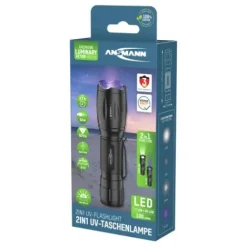 ANSMANN AG LED Taschenlampe Action 400 UV batteriebetrieben^ Taschenlampen
