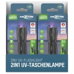 ANSMANN AG LED Taschenlampe Action 400 UV batteriebetrieben^ Taschenlampen