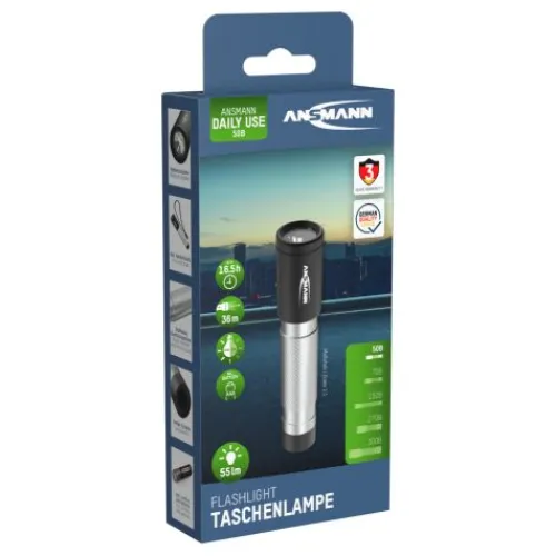 ANSMANN AG LED Taschenlampe Daily Use 50B batteriebetrieben^ Taschenlampen