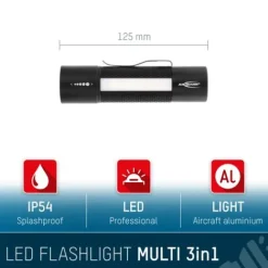 ANSMANN AG LED Taschenlampe Future Multi 3in1 batteriebetrieben^ Arbeitsleuchten|Taschenlampen