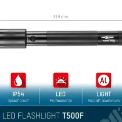 ANSMANN AG LED Taschenlampe Future T500F batteriebetrieben^ Taschenlampen