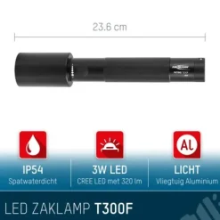 ANSMANN AG LED Taschenlampe Future T300F batteriebetrieben^ Taschenlampen