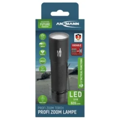 ANSMANN AG LED Taschenlampe T600FRB wiederaufladbarbatteriebetrieben^ Taschenlampen