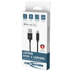 ANSMANN AG Lightning Daten und Ladekabel 200 cm^ Lightning