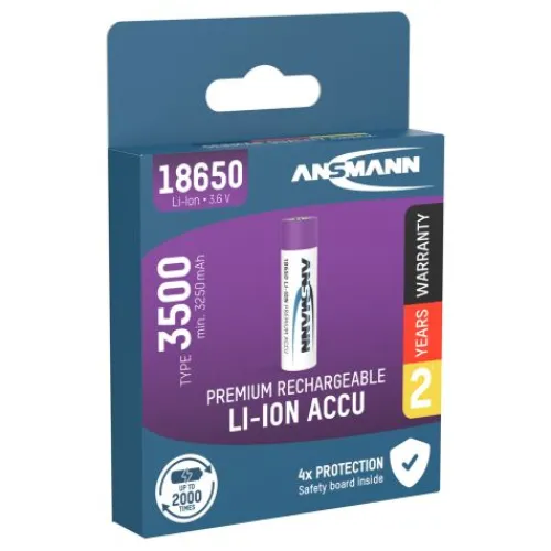 ANSMANN AG Li-Ion Akku 18650 3500 mAh^ Akkus