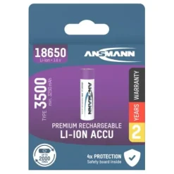 ANSMANN AG Li-Ion Akku 18650 3500 mAh^ Akkus