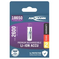 ANSMANN AG Li-Ion Akku 18650 2600 mAh^ Akkus