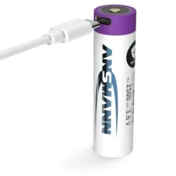 ANSMANN AG Li-Ion Akku 18650 2600 mAh mit USB Typ-C Ladebuchse^ Akkus