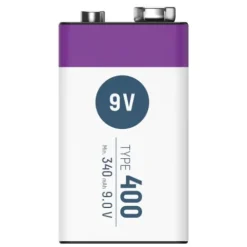 ANSMANN AG Li-Ion Akku 9V E-Block Typ 400 (min. 340 mAh) 1er Papierblister^ Akkus
