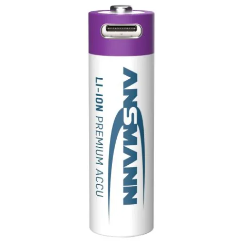 ANSMANN AG Li-Ion Akkus Mignon AA Typ 2000 (min. 1800 mAh) 4er Papierblister^ Akkus