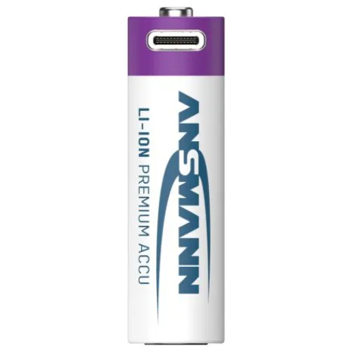 ANSMANN AG Li-Ion Akkus Mignon AA Typ 2000 (min. 1800 mAh) 4er Papierblister^ Akkus