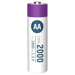 ANSMANN AG Li-Ion Akkus Mignon AA Typ 2000 (min. 1800 mAh) 4er Papierblister^ Akkus